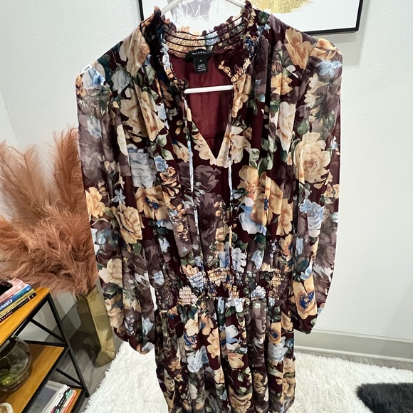 Halogen Floral Dress Nordstrom - Picture 4 of 6